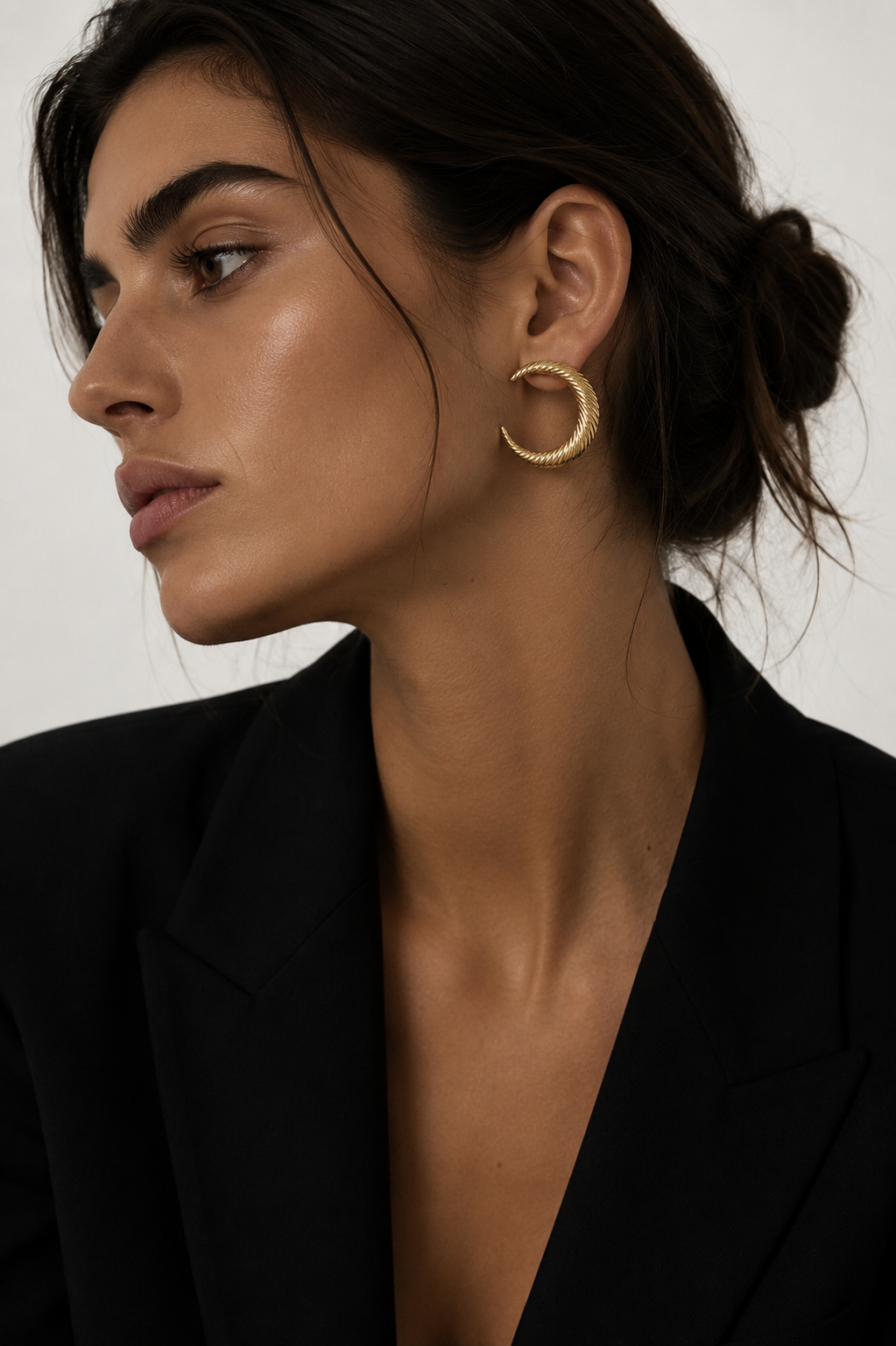 Orecchini Half moon