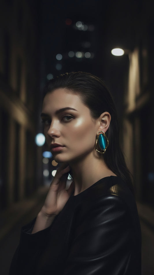 Orecchini Dafne - minimalismo con attitude